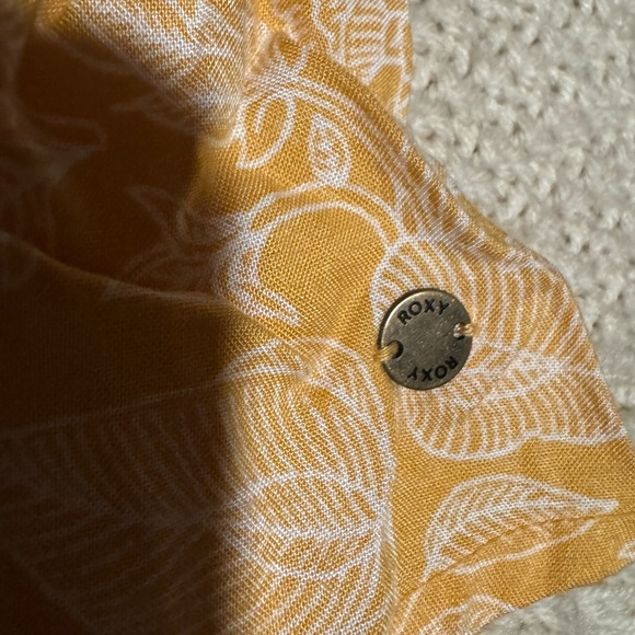 NWT Roxy SZ XS Yellow Floral Women's Dress - Picture 4 of 11